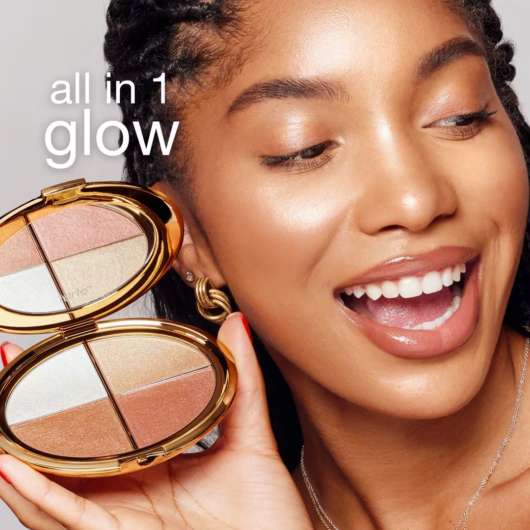 Buy two and get a free detachable brush 💄Eye & Cheek Palette - Eyeshadow and Highlighter Makeup (with Detachable Brush)