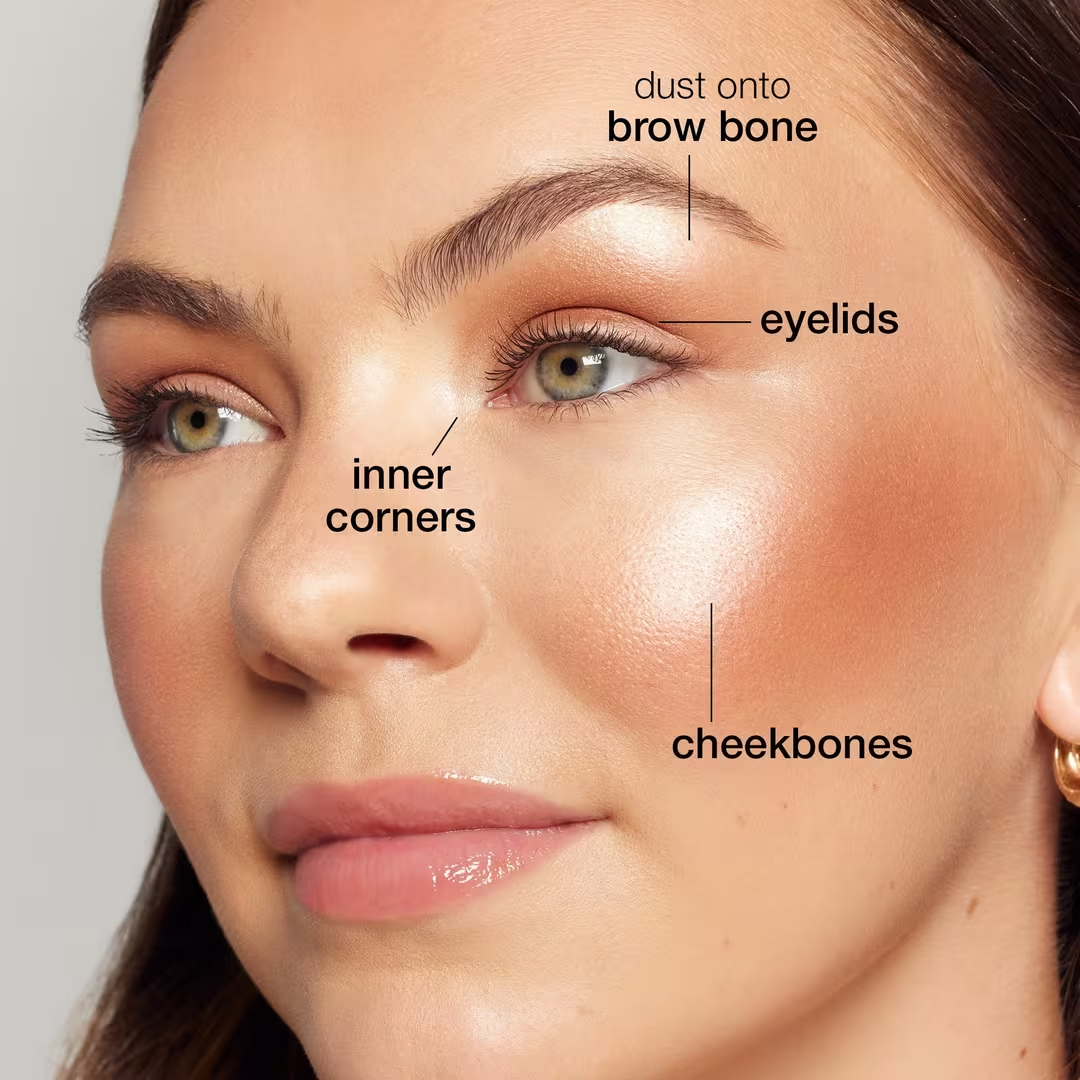 Buy two and get a free detachable brush 💄Eye & Cheek Palette - Eyeshadow and Highlighter Makeup (with Detachable Brush)