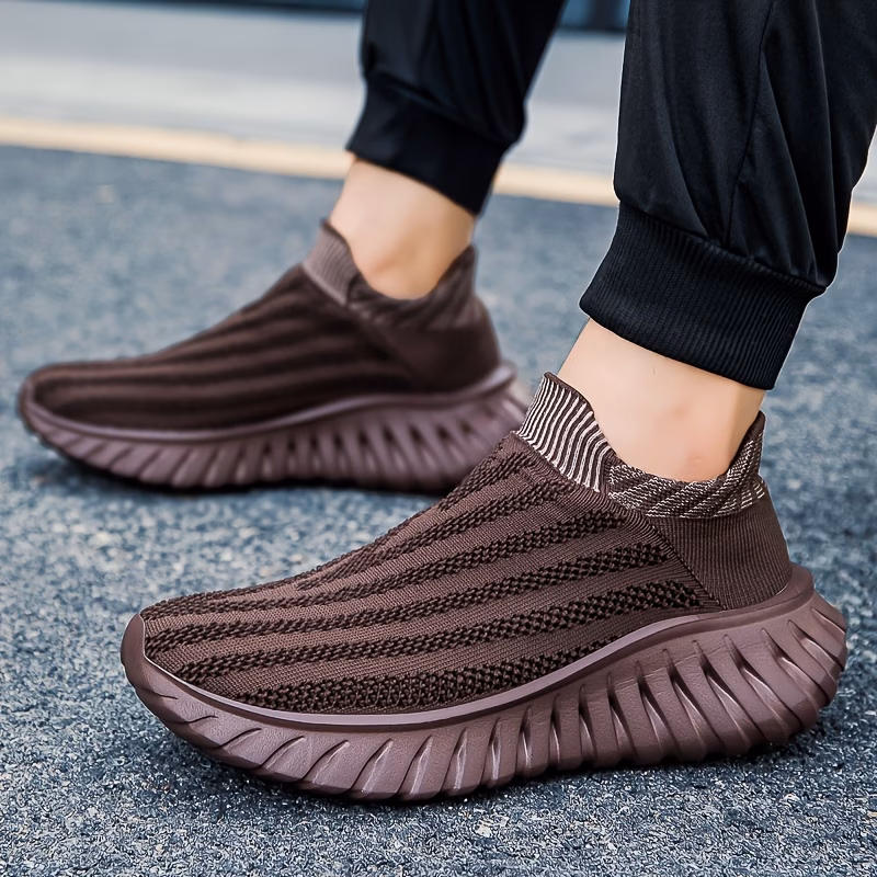 bulade mens womens slip on sneakers breathable lightweight low top sneakers suitable for walking running gym travel sole cushioning round toe casual wear for outdoor daily use Product details 9