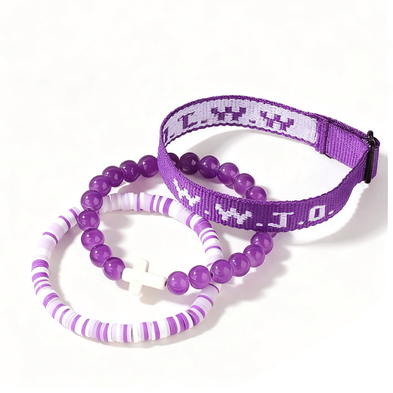 🎁LAST DAY 49% OFF🔥WWJD Letter Design Beaded Bracelet