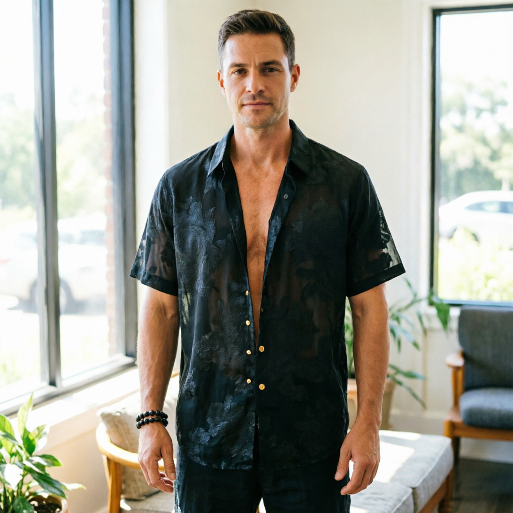 Midnight Bloom Shirt