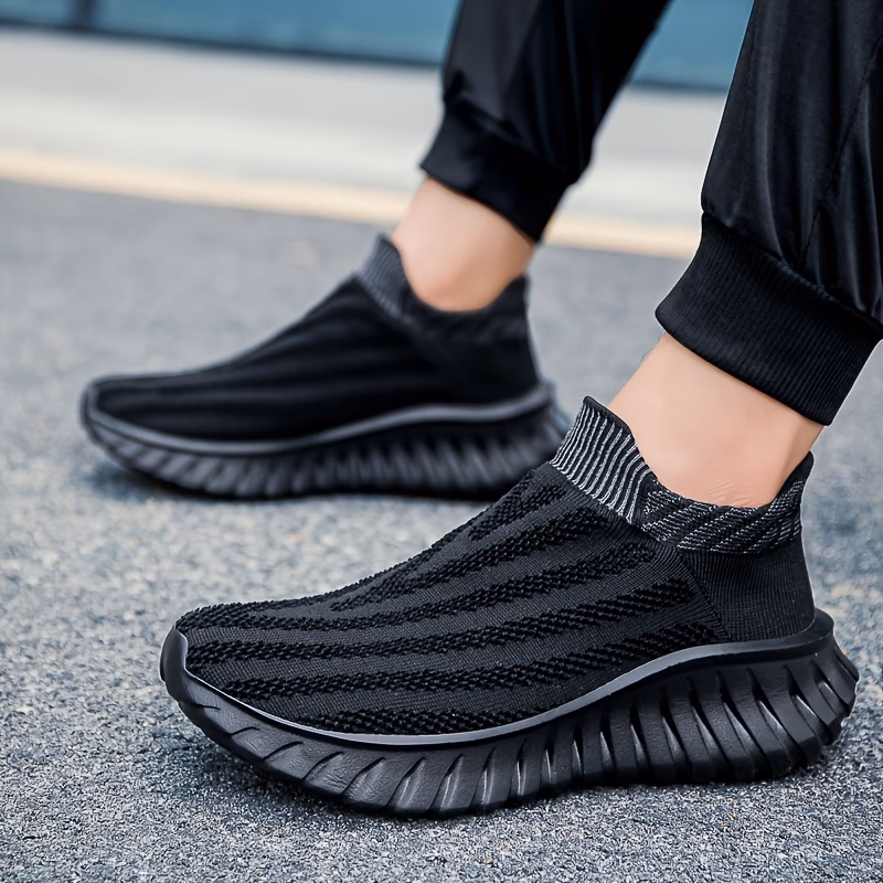 bulade mens womens slip on sneakers breathable lightweight low top sneakers suitable for walking running gym travel sole cushioning round toe casual wear for outdoor daily use Product details 5