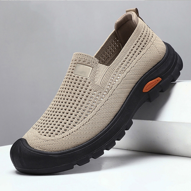 Breathable Mesh Slip-On Casual Shoes for Men
