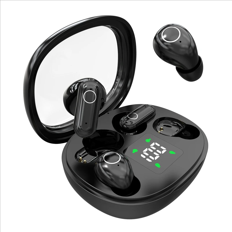 Mini Sleep Earbuds Sports Wireless Bluetooth Earphones HiFi Bass Stereo Dual Sound Quality Bluetooth Headphones Noise Reduction