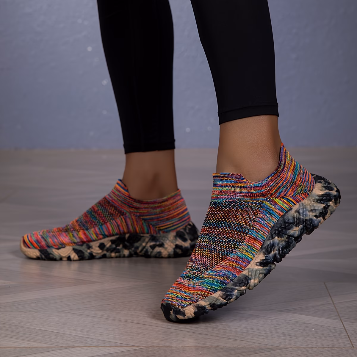 fashionable outdoor sports enthusiast mens camouflage shoes colorful mens running shoes casual sports mens shoes Product details 4