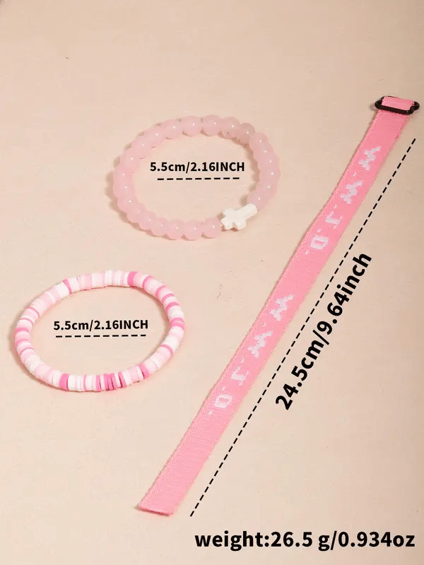 🎁LAST DAY 49% OFF🔥WWJD Letter Design Beaded Bracelet