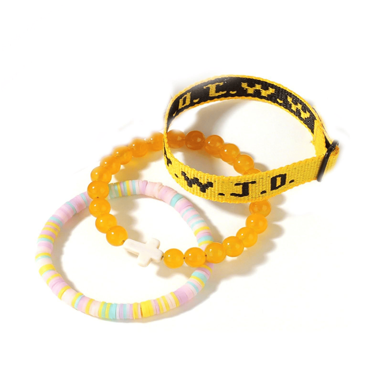 🎁LAST DAY 49% OFF🔥WWJD Letter Design Beaded Bracelet