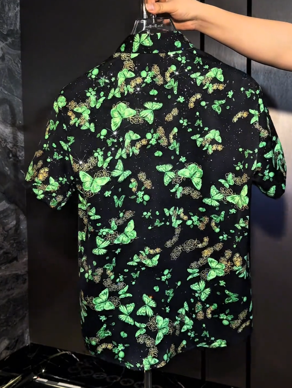 Emerald Flutter Shirt