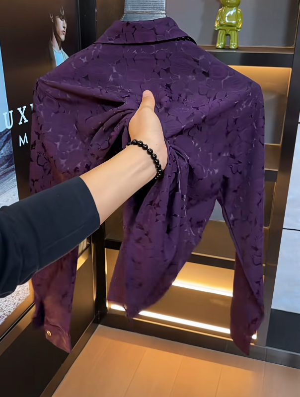 Violet Bloom Shirt