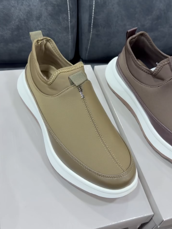 UrbanFlex Navy Slip-On Sneakers