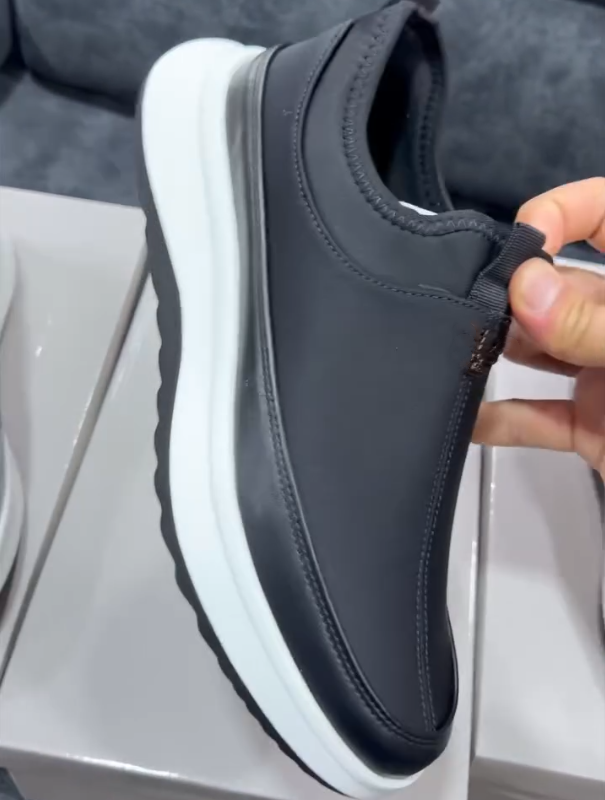 UrbanFlex Navy Slip-On Sneakers