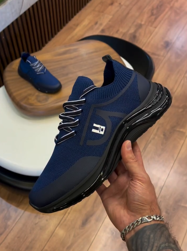 AeroStride Navy Knit Runners