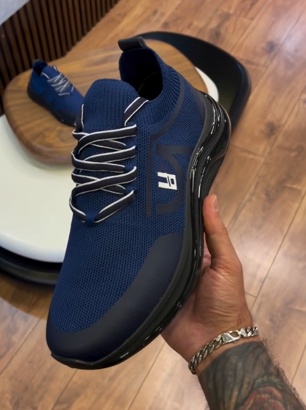 AeroStride Navy Knit Runners