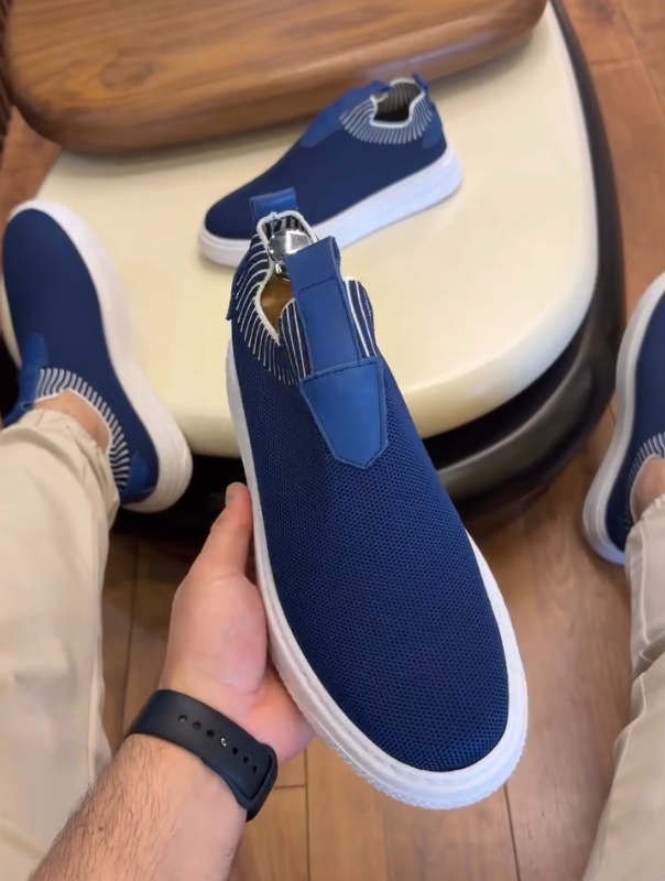 NavyFlex Knit Slip-On