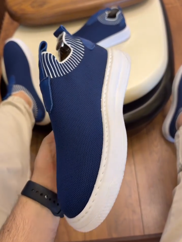 NavyFlex Knit Slip-On