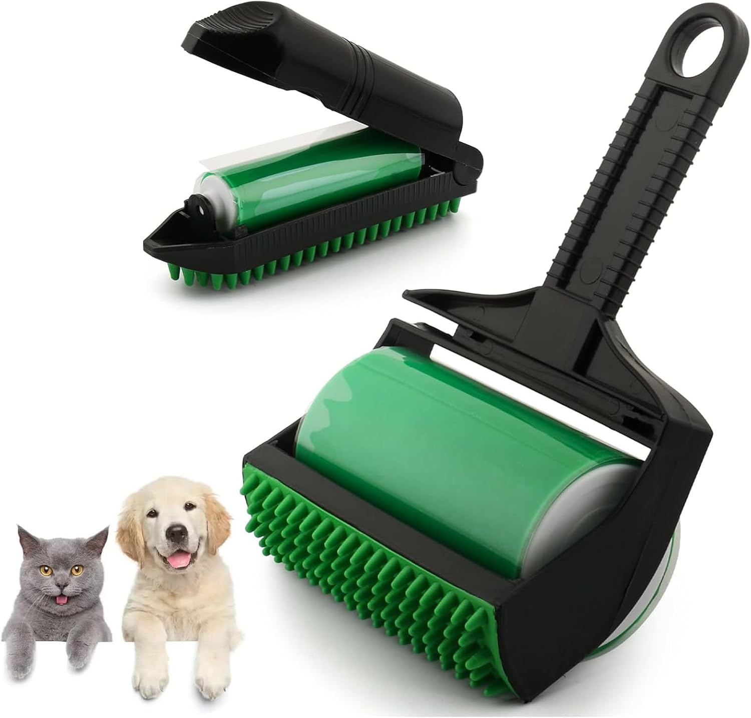 Pack of 2 Stick It Roller, Reusable Lint Roller