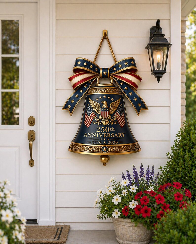 USA 250th Anniversary Door Sign