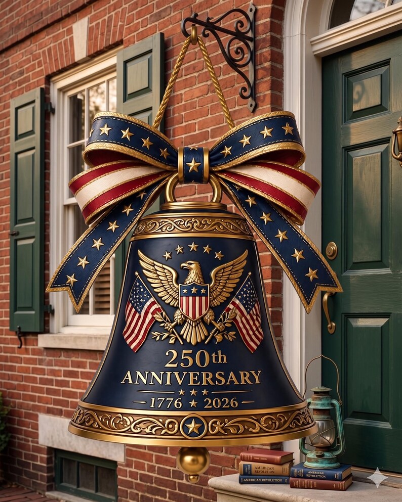 USA 250th Anniversary Door Sign
