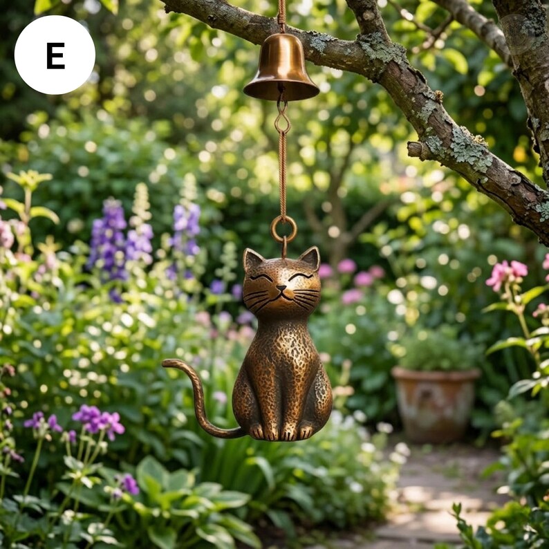 🔥Handmade Retro Cat Wind Chime