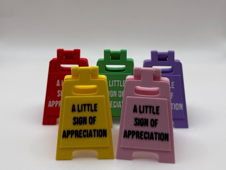 A Little Sign of Appreciation