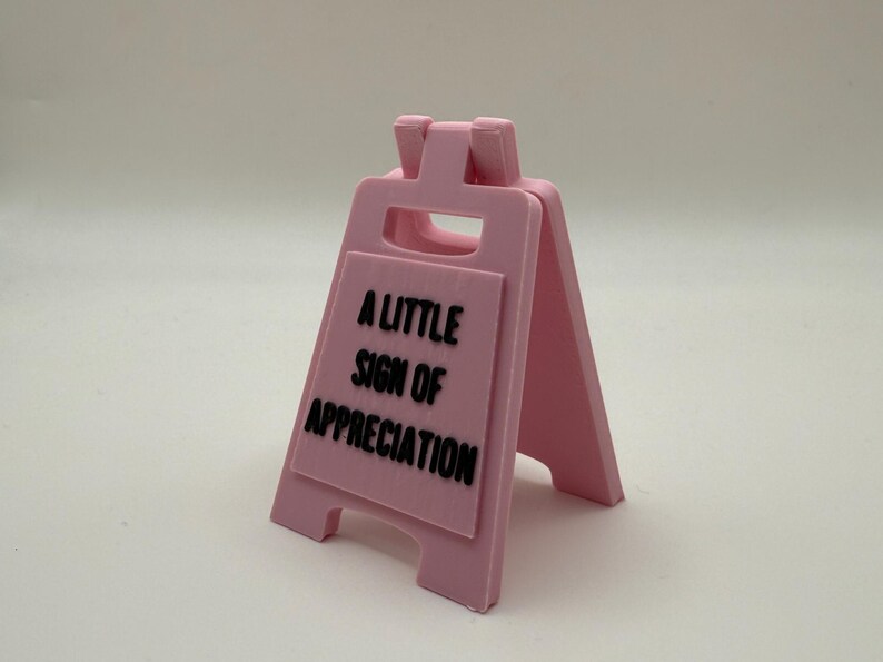 A Little Sign of Appreciation