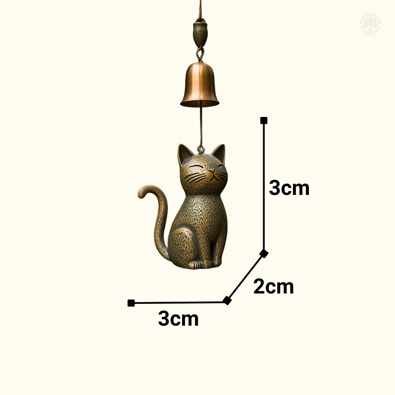 🔥Handmade Retro Cat Wind Chime