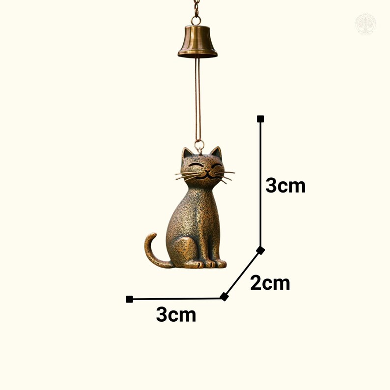 🔥Handmade Retro Cat Wind Chime