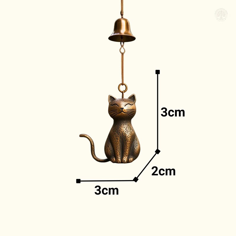 🔥Handmade Retro Cat Wind Chime