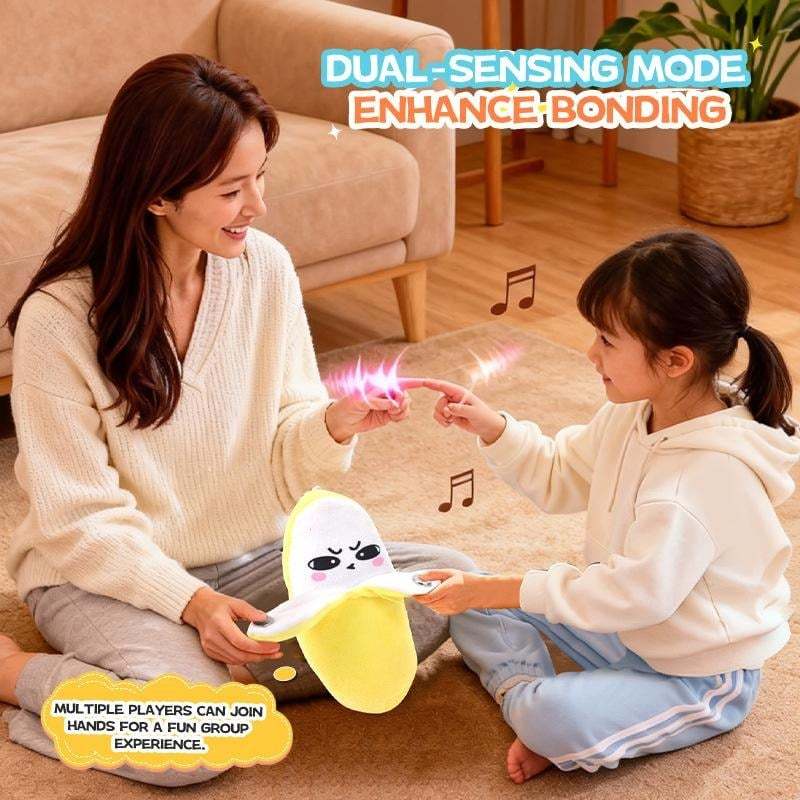 🎁Interactive Singing Plush Toy Set – Funny Talking Fruit Friends 🍌🍓🥕