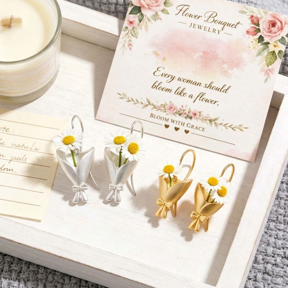 Real Flower Keepsake Necklace – DIY Floral Bouquet