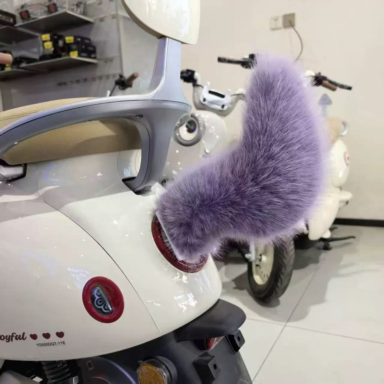 Sound-Activated Moving Tail for Electric Car, Car Ornament, Auto Modification Accessory