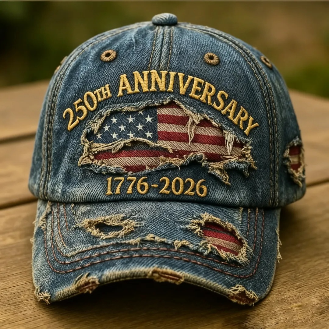 USA 250th Anniversary Casual Print Hat