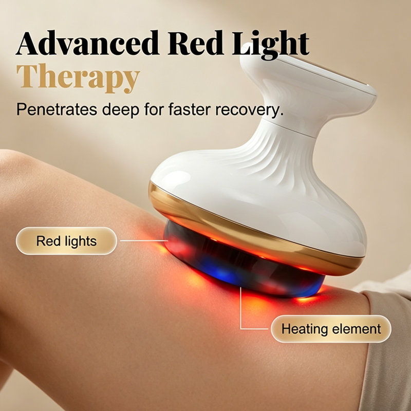 3-in-1 Electric Anticellulite Scraping & Cupping Massager