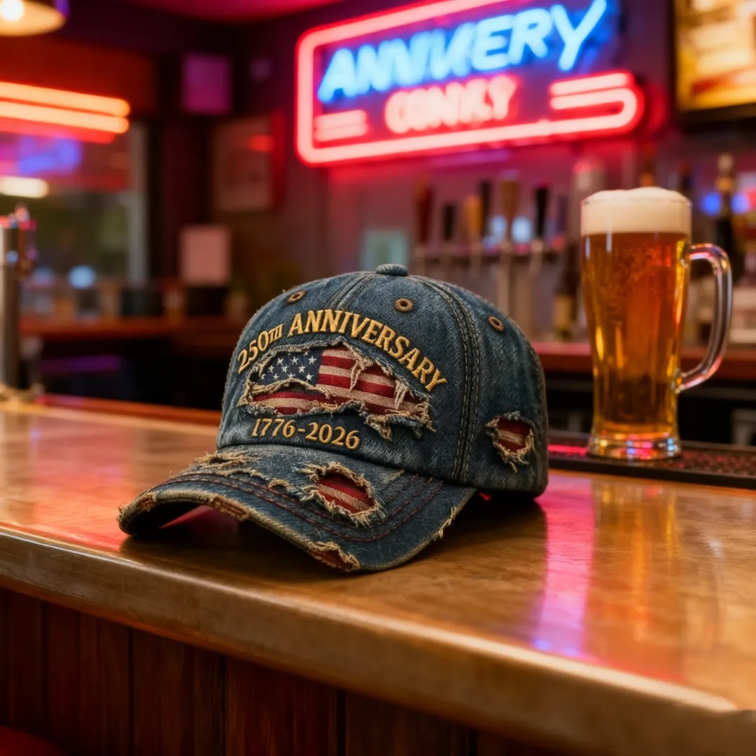 USA 250th Anniversary Casual Print Hat