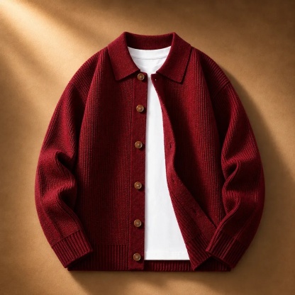 Button Knit Cardigan