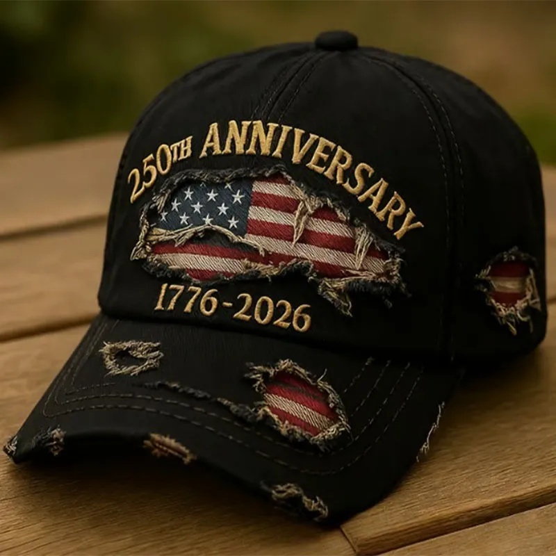 USA 250th Anniversary Casual Print Hat