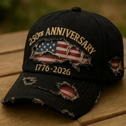 USA 250th Anniversary Casual Print Hat