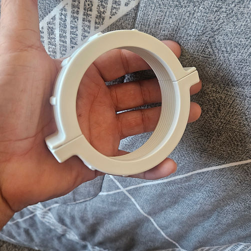 Two-Piece No-Cut Pipe Repair Tool