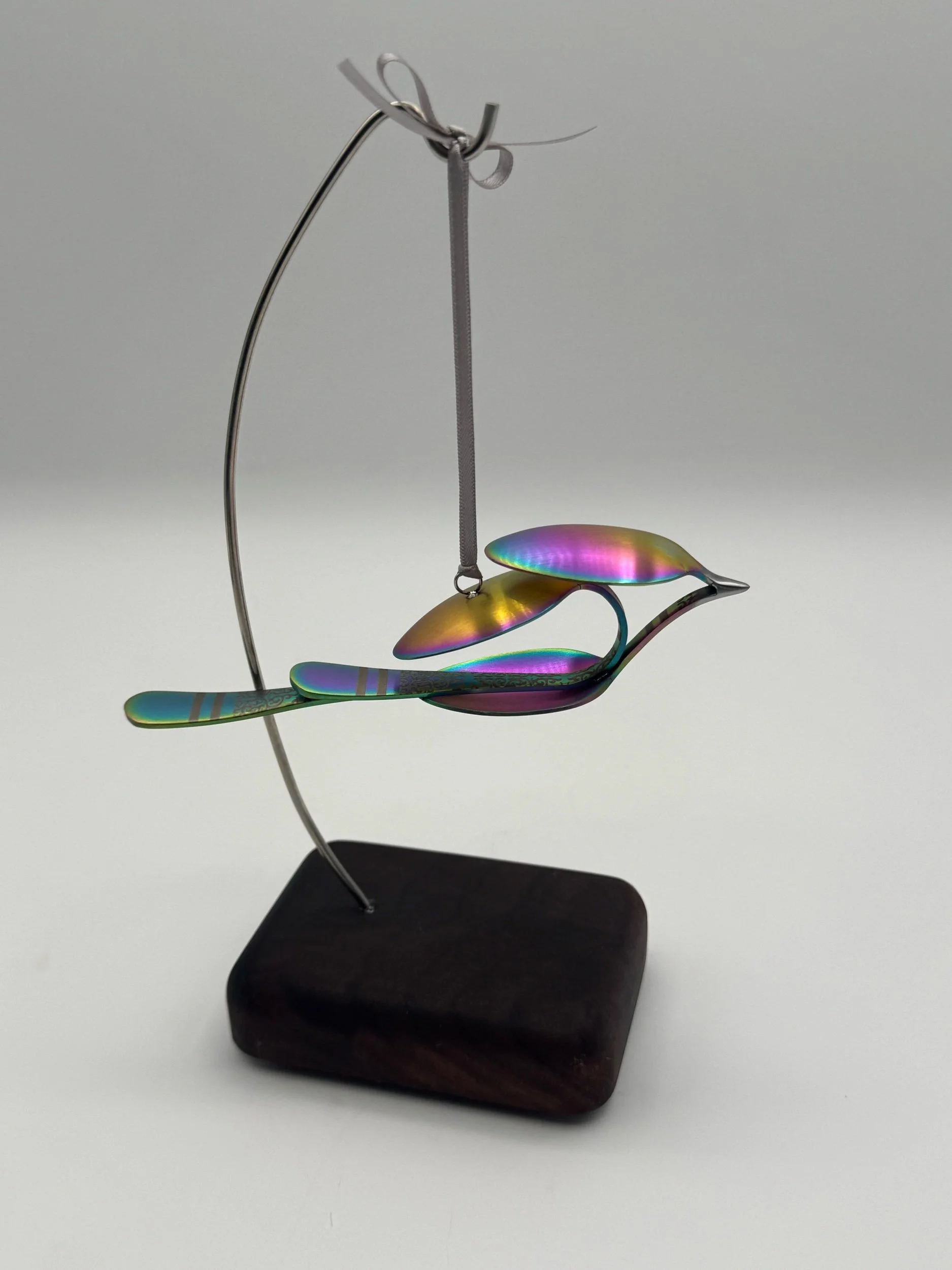 Hanging Spoon Bird Ornament