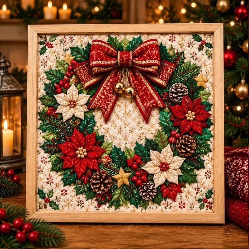 Christmas Fabric Art Painting Kit DIY-Christmas&Animal Series