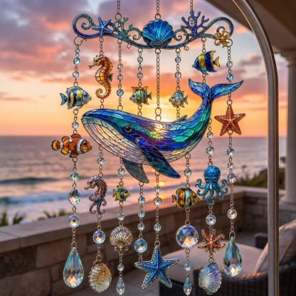 Themed Crystal Wind Chime