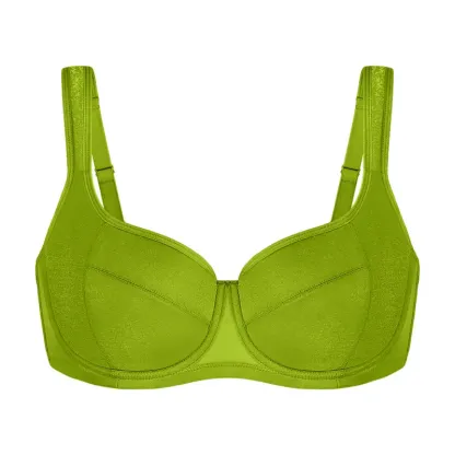 HSIA Starry Night Lightly Lined Lightly Padded Demi Plus Size Balconette Bra