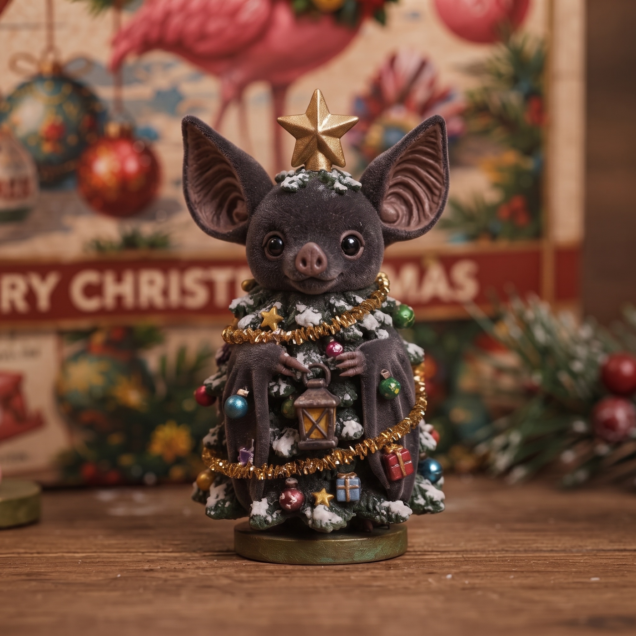 Bats of Christmas Advent Calendar – 24 Cute Bat Figurine Surprises!