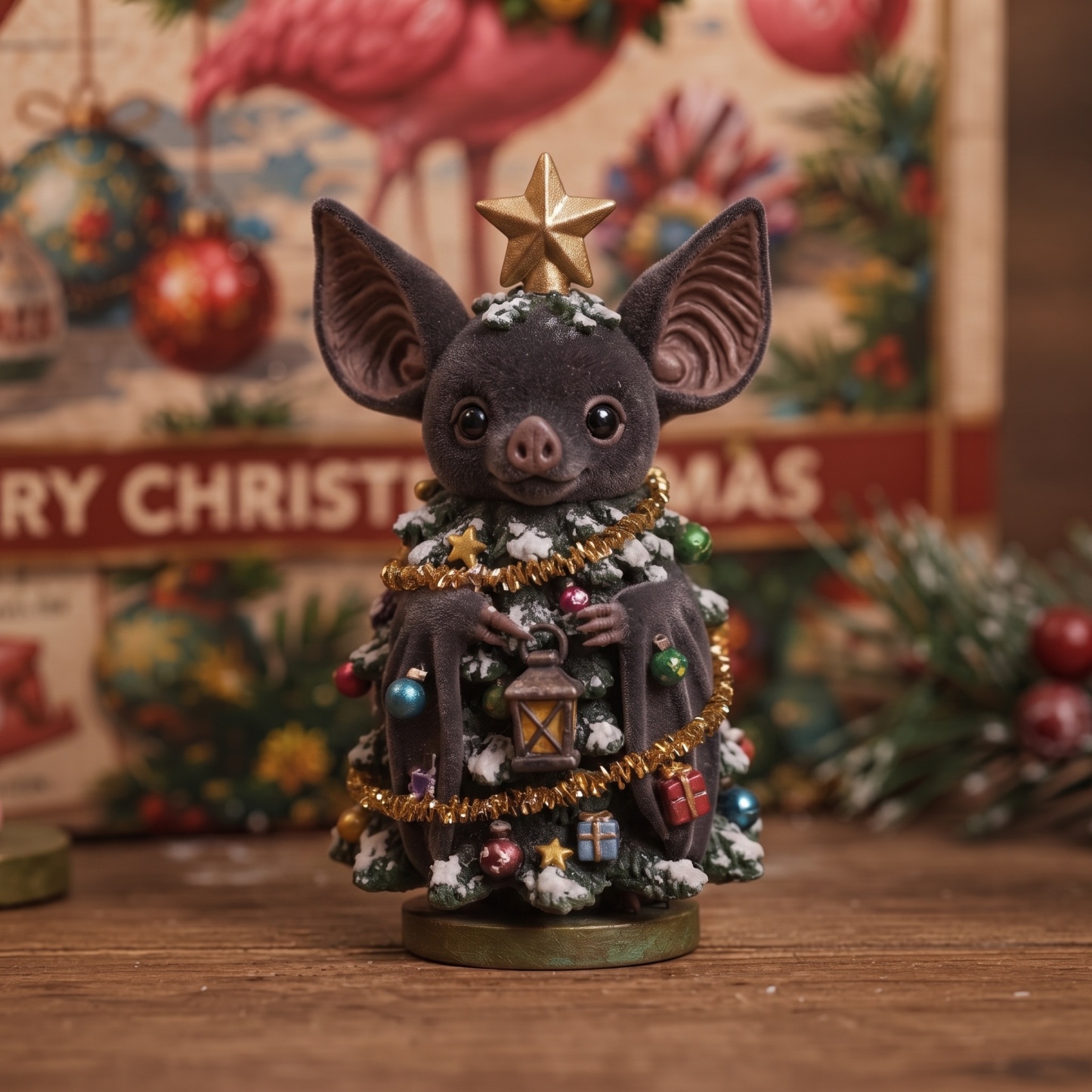 Bats of Christmas Advent Calendar – 24 Cute Bat Figurine Surprises!
