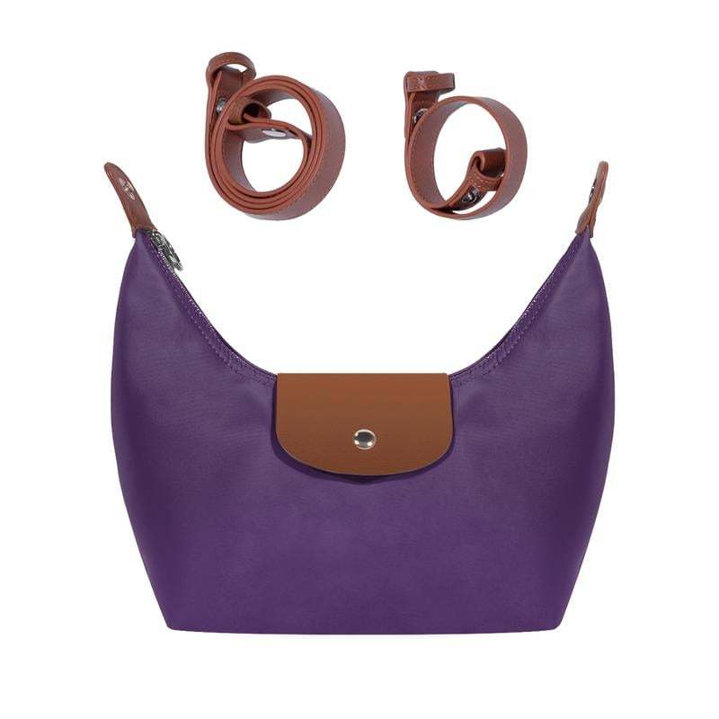 Fashion Crescent Bag Lightweight Durable Nylon Handbag with Adjustable Strap Satchel for Versatile Use in Multiple Colors Stylish Essential Companion