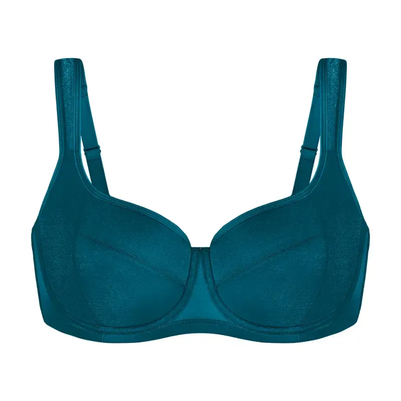 HSIA Starry Night Lightly Lined Lightly Padded Demi Plus Size Balconette Bra