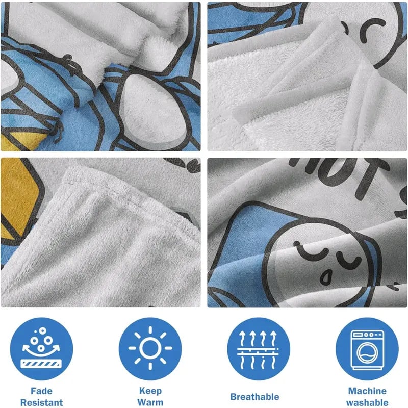 🔥Father’s Day 49% Off🔥Dad Is Not Sleeping Funny Flannel Blanket