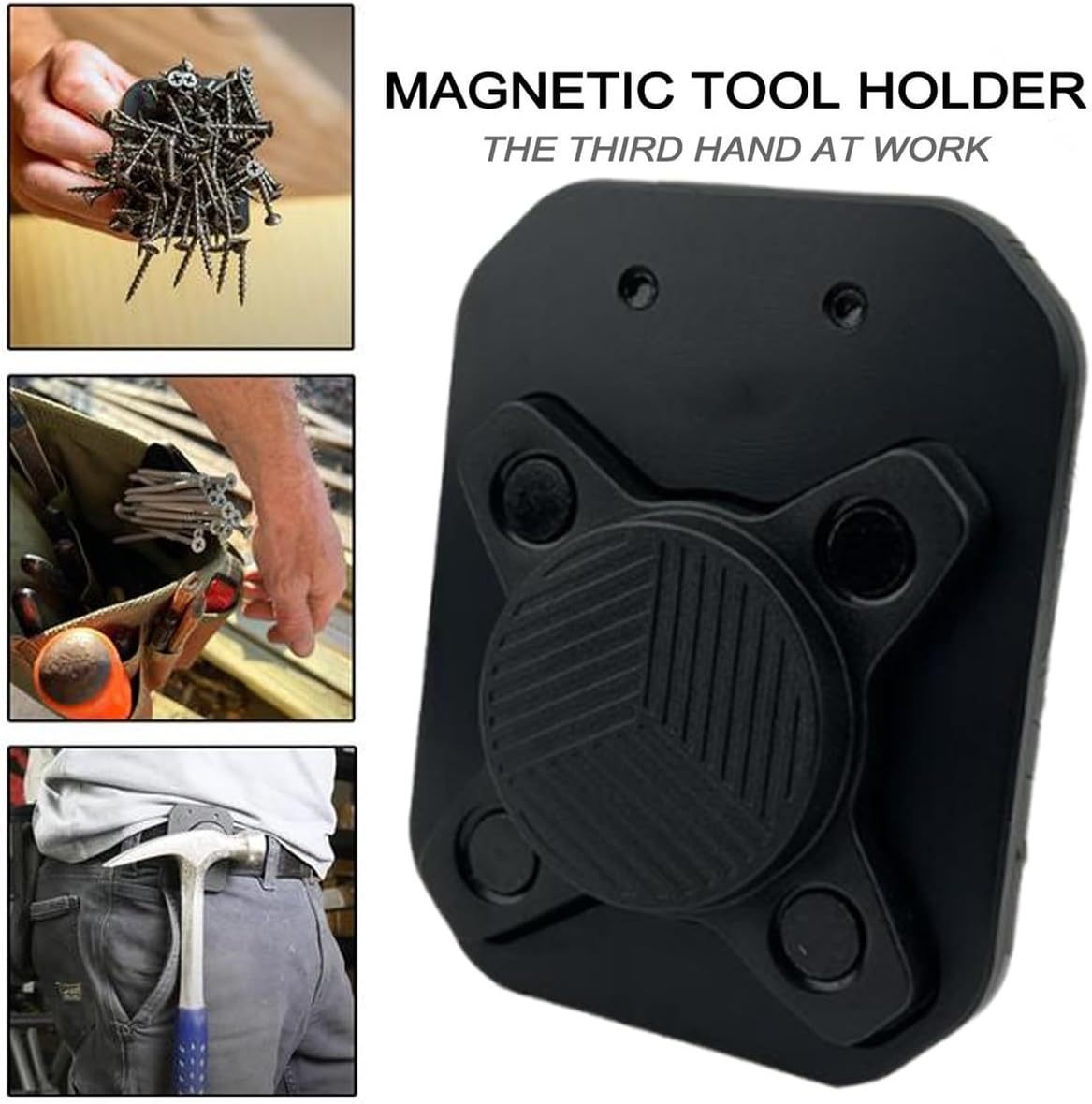 Seese Magnetic Tool Holder, Magnet Clip for Tool and Hardware Holder,