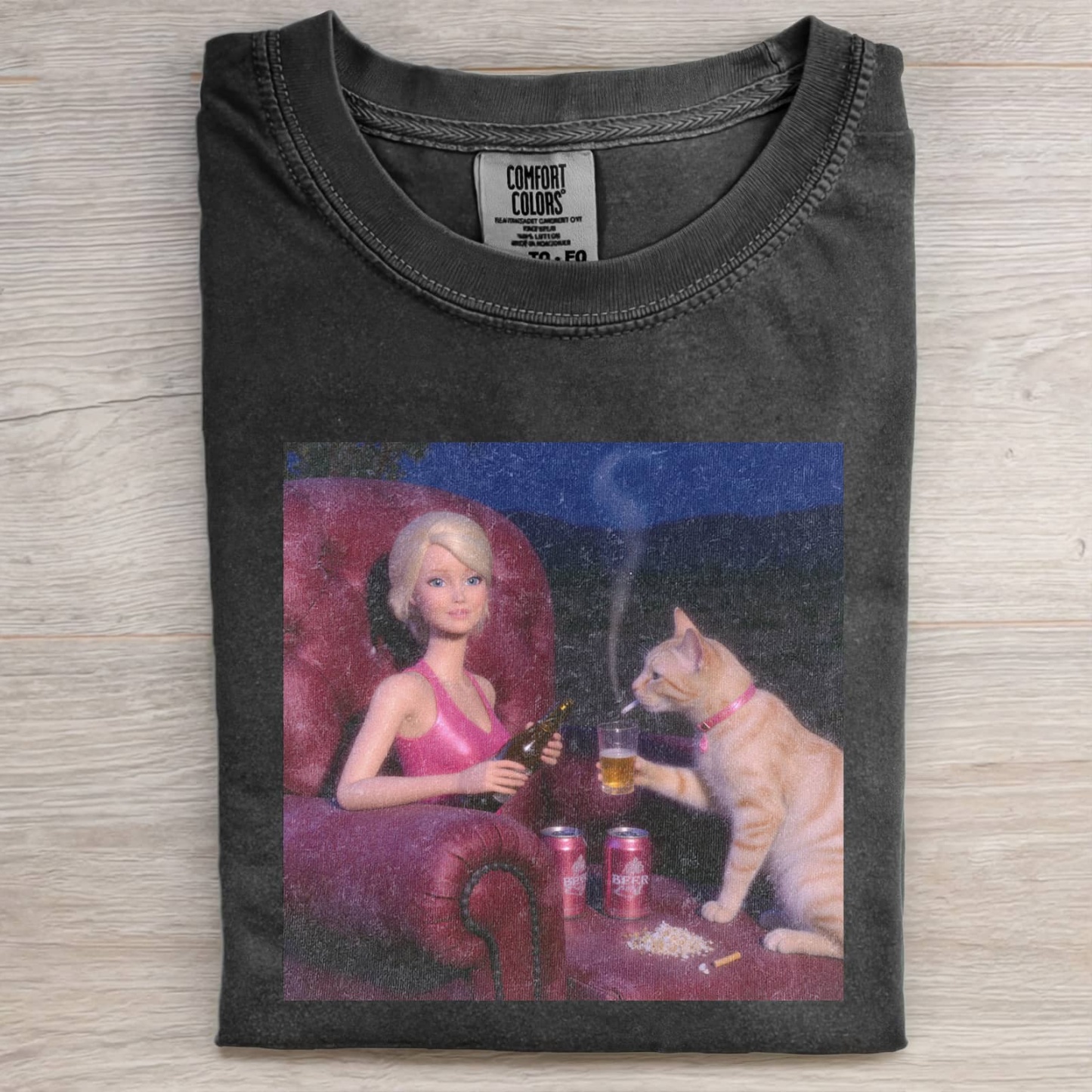 DOLL FACE MEME T-SHIRT