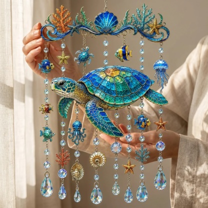 Themed Crystal Wind Chime